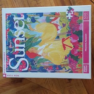 NEW 500 Piece Jigsaw Puzzle Sunset Magazine